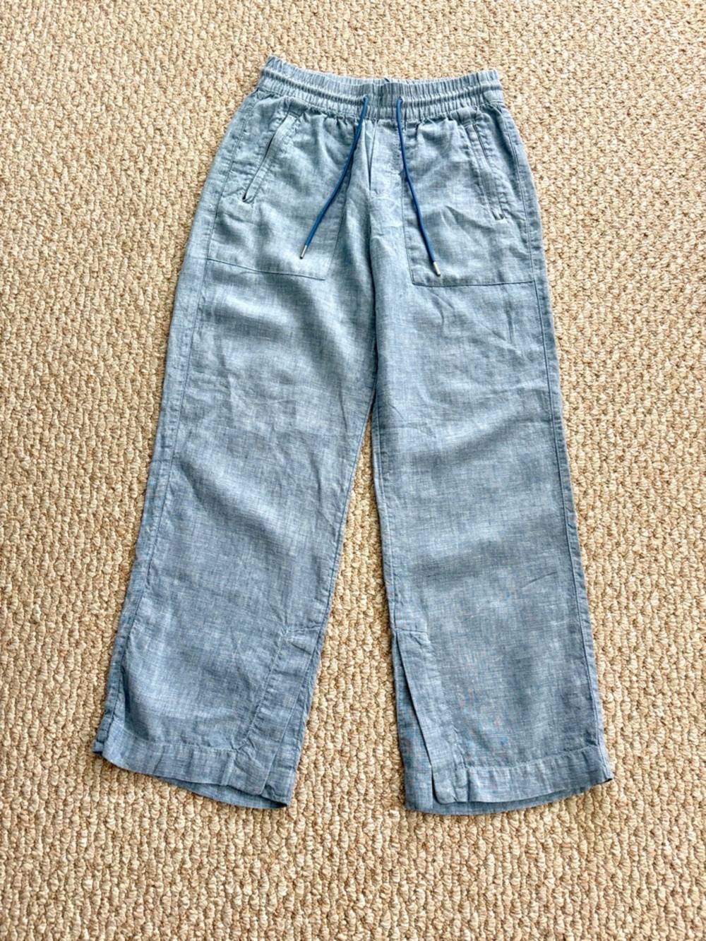 Athleta Linen Retreat Wide Leg Pant - Picture 5 of 16